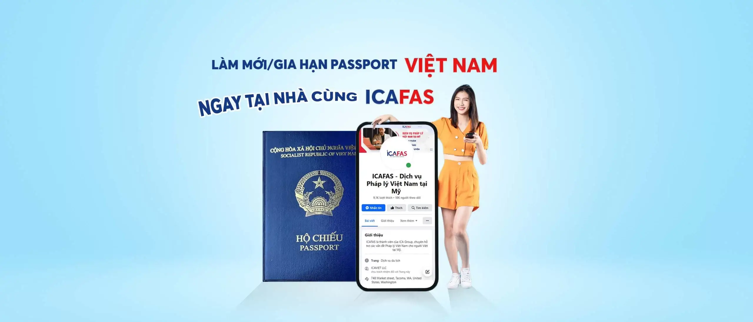 Làm mới/gia hạn hộ chiếu Việt Nam