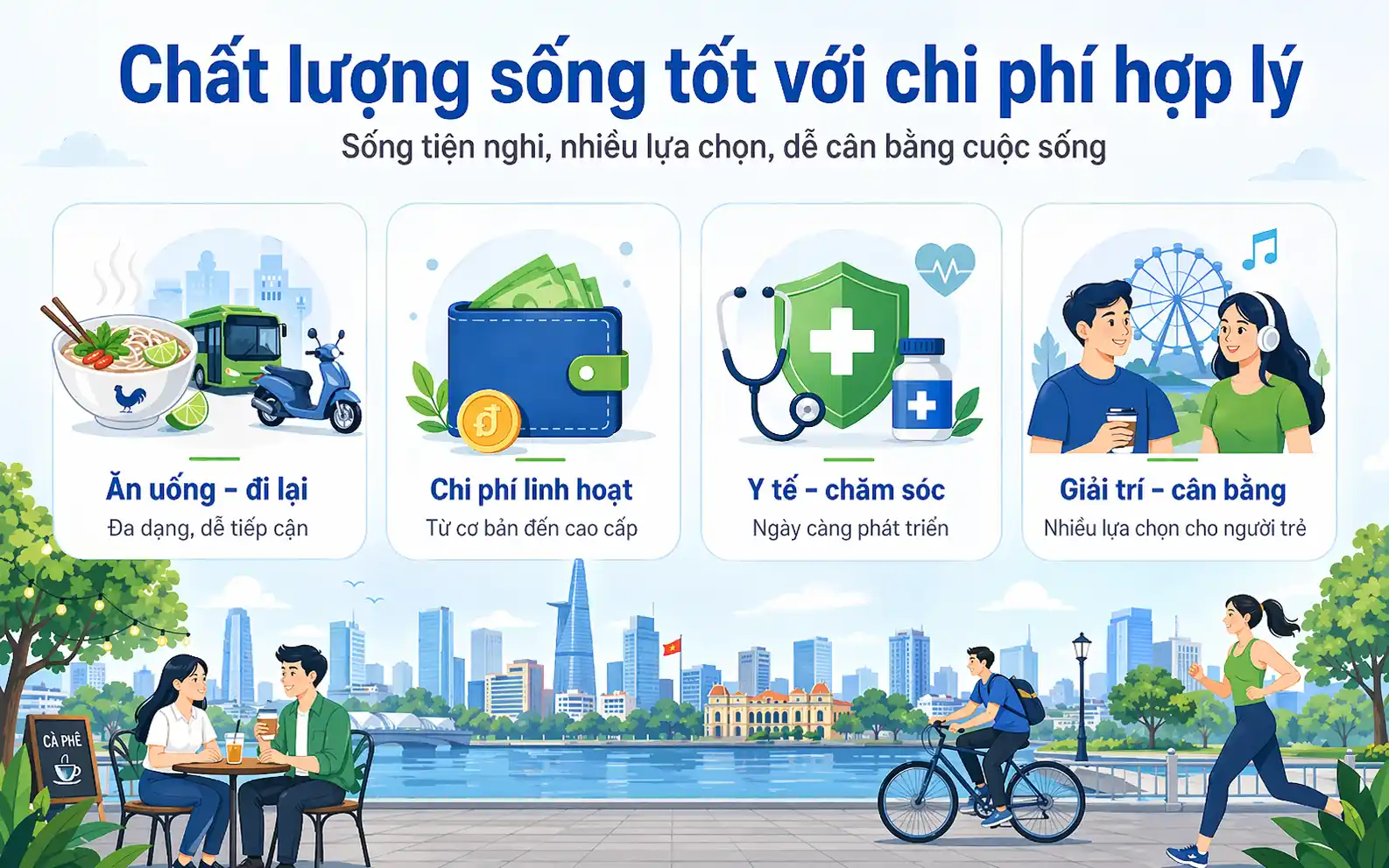 Những ưu điểm khi sống tại Việt Nam 