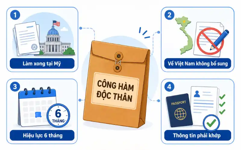 Ai cần làm công hàm độc thân khi về Việt Nam kết hôn?