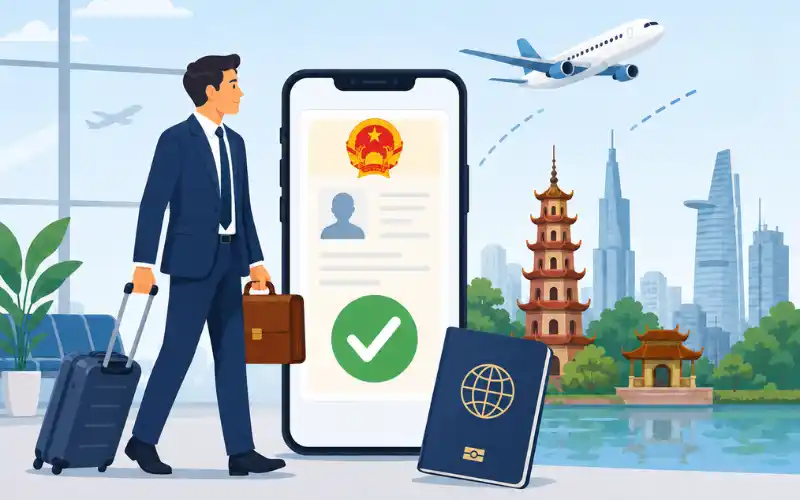 Về Việt Nam công tác có xin e-visa Việt Nam được không?