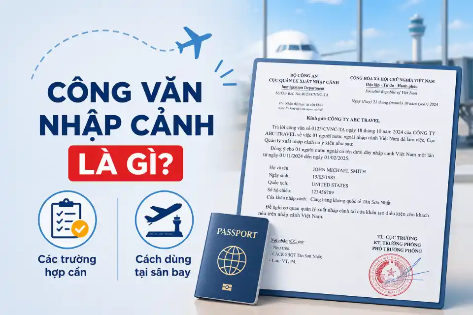 Công văn nhập cảnh là gì?