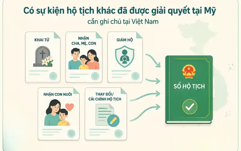 Tìm hiểu thủ tục ghi chú hộ tịch